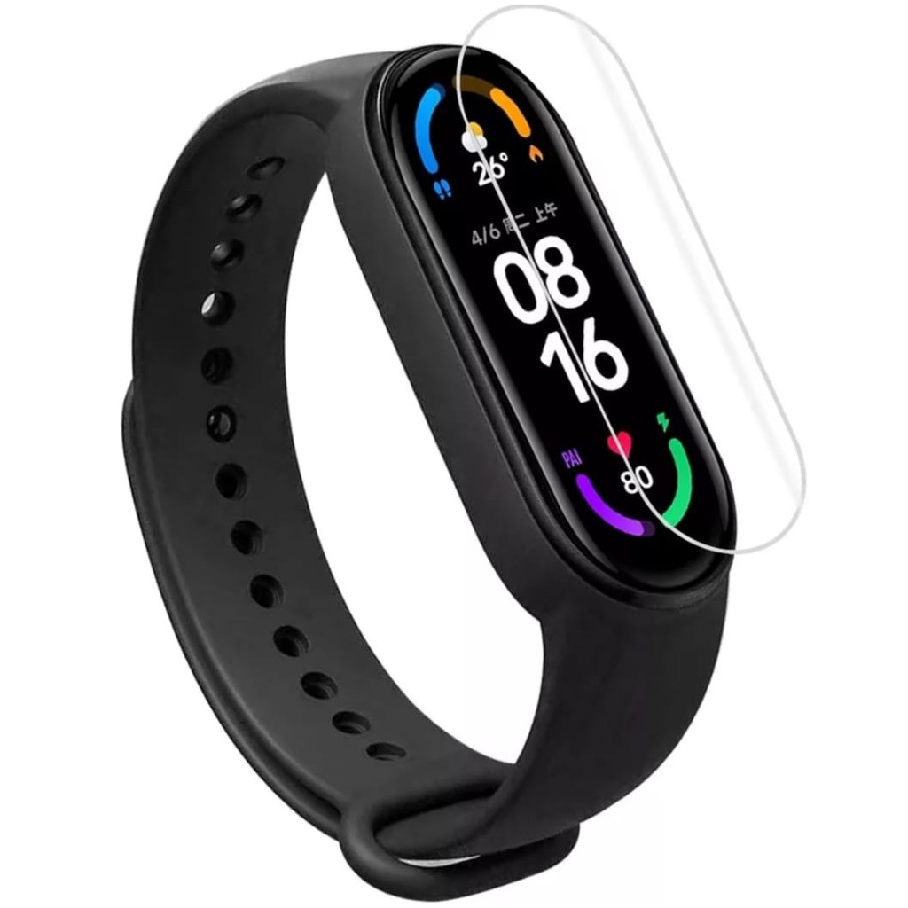 Relógio Xiaomi Mi Band 8 Original + 3 Pulseira 3 Película