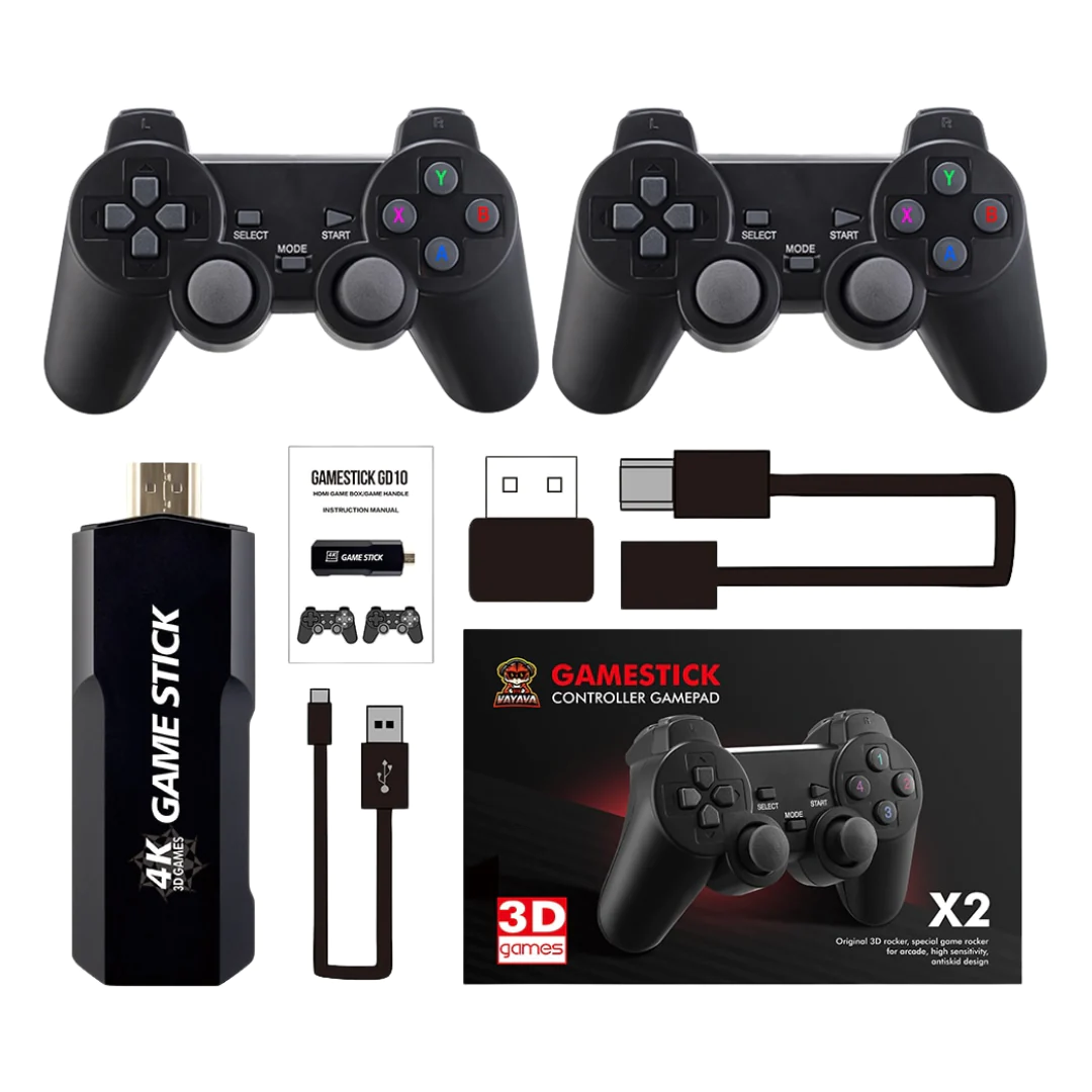 Game Stick GD10 4k Vayava 3D 16gb/32gb/128gb +40 mil jogos